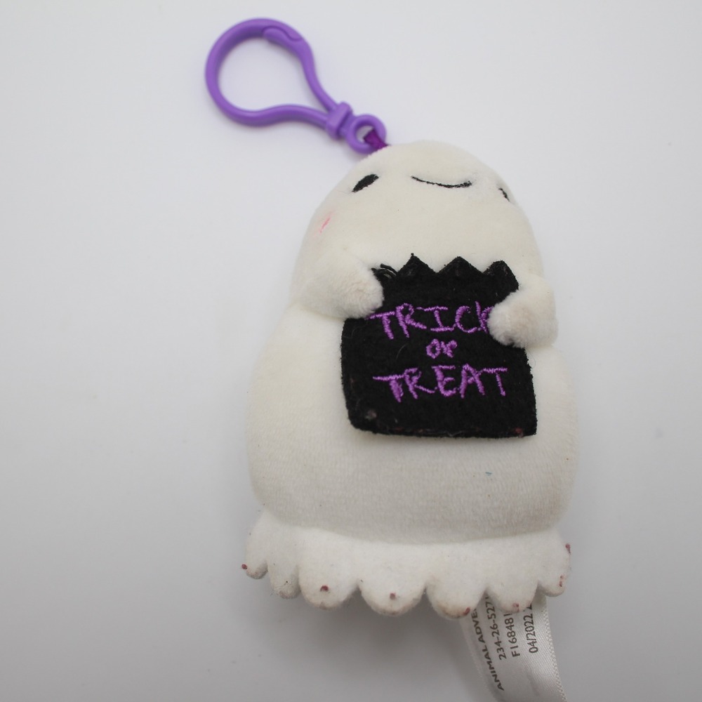 Animal Adventure Halloween Ghost Trick‎ or Treat Plush Clip On